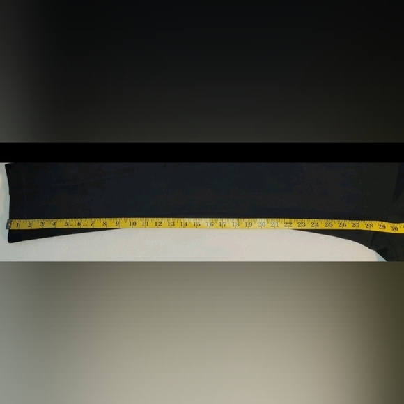 Andrew Marc Black Suede Feel Pull On Stretch Dress Slacks Size XXL Tapered Pants - Picture 6 of 10